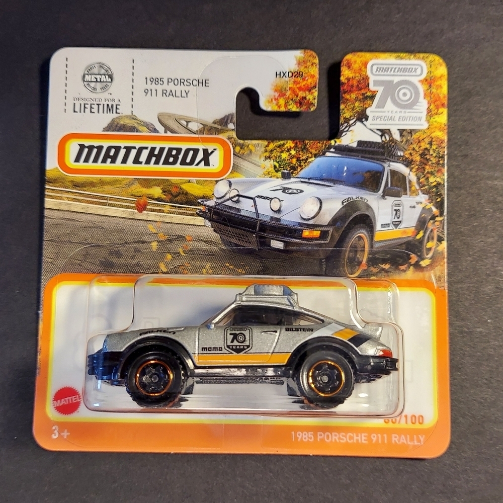 1985 Porsche 911 Rally Matchbox